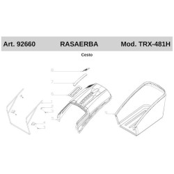 Ama Spare Parts for Lawnmower TRX-481H