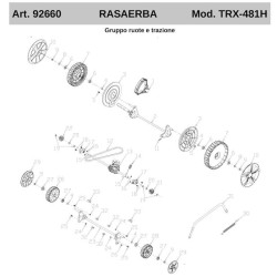 Ricambi Ama per Rasaerba TRX-481H