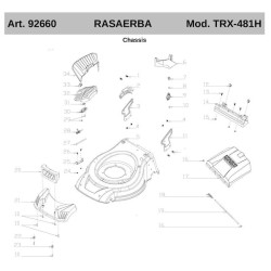 Ricambi Ama per Rasaerba TRX-481H