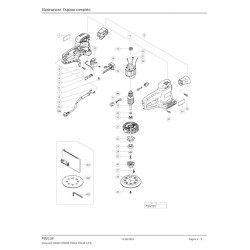 Ricambi Hitachi per Levigatrice Rotorbitale FSV13Y