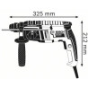 Rotary Hammer SDS Plus GBH 2-20 D Professional 0.611.25A.400