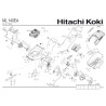 Hitachi Spare Parts for Lawnmower ML 140EA