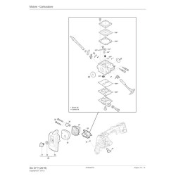 Ricambi Alpina per Motosega AC 27 T (2019) 240271000/A18