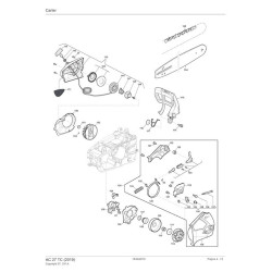 Ricambi Alpina per Motosega A 305