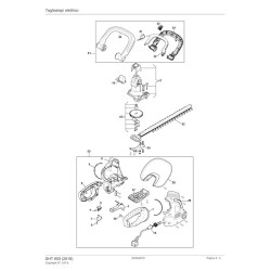Ricambi Stiga per Tagliasiepi Elettrico SHT 600 (2016) 256060002/14