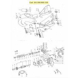 Ricambi Rurmec per Carteggiatrici P500-P1500