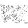 Bosch Spare Parts for Lawnmower Rotak 32 R /230 V/EU - 3600H85B01