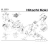 Hitachi Spare Parts for Lawnmower ML 190EA