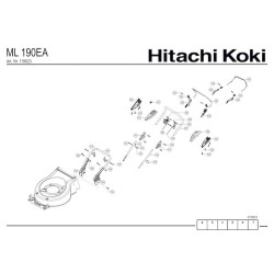 Ricambi Hitachi per Motosega da Potatura Hitachi CS25EC-SC