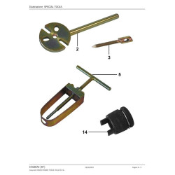 Ricambi Hitachi per Tosasiepe CH62EA3 (ST)