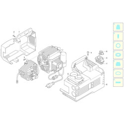 Annovi & Reverberi Parts for Pressure Washer AR 610