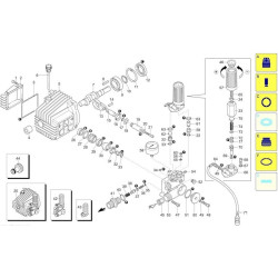 Ricambi per Idropulitrice Annovi & Reverberi AR 610