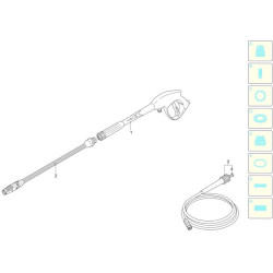 Tubo per Idropulitrice Annovi & Reverberi Blu Clean 142