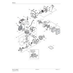 Alpina Spare Parts for Brushcutter TB 23 (2005) 282010014/04