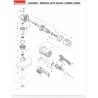 Makita Spare Parts for Angle Grinder GA9050R