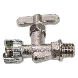 Tap line milled nut 1/4"