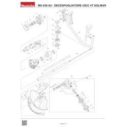 Dolmar Spare Parts for Bruschcutter MS-430.4U