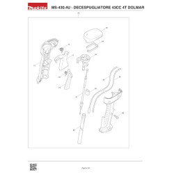 Dolmar Spare Parts for Bruschcutter MS-430.4U