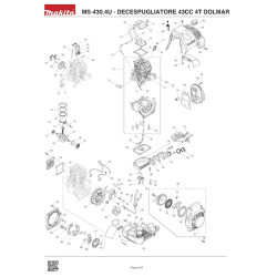 Ricambi Dolmar per Decespugliatore MS-430.4U