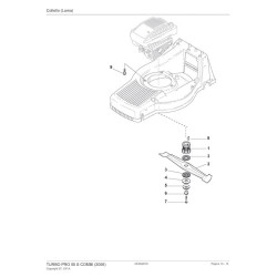 Ricambi Stiga per Rasaerba TURBO PRO 55 S COMBI (2006) 292554128/ST6