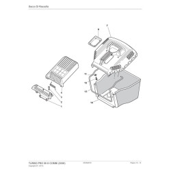 Stiga Parts for Lawnmower TURBO PRO 55 S COMBI (2006) 292554128/ST6
