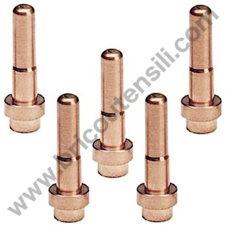 Kit 5 Long Nozzles for Telwin SUPERPLASMA 60/3 HF - 80/3 HF