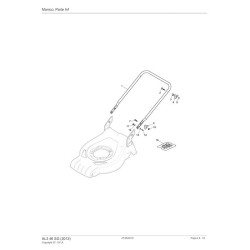 Alpina Spare Parts for Lawn Mower AL3 46 SG (2012) - 295486040/A12