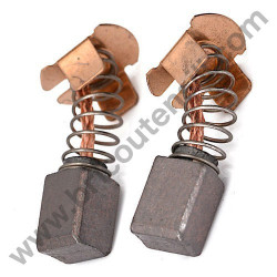 Spazzole CB-430 per per Smerigliatrici a Batteria Makita BGA450-452RFE