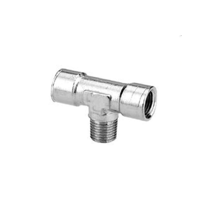Raccordo a “T” Maschio/Femmina/Femmina 3/8"
