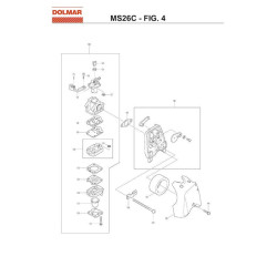 Ricambi Dolmar per Decespugliatore MS26C
