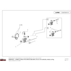 Lavor Original Parts for Pressure Cleaner MISSOURI 230/50 TS -G- LWS