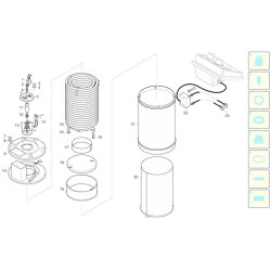 Annovi & Reverberi Parts for Hot Water Pressure Washer 5850 - 25672
