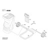 Bosch Spare Parts for Chopper AXT RAPID 2000
