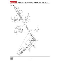 Dolmar Spare Parts for Brusch Cutter MS3210 - 30,5CC