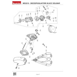 Dolmar Spare Parts for Brusch Cutter MS3210 - 30,5CC