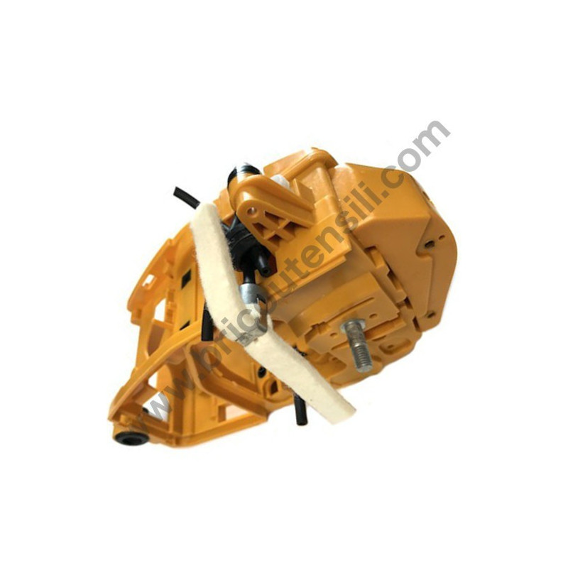 Carter Motore Arancio (Completo) per Motoseghe Alpina A 2500 - C 25