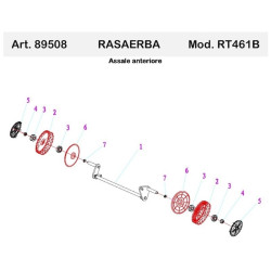 Ama Spare Parts for Lawnmower RT461B