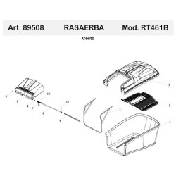 Ricambi Ama per Rasaerba RT461B