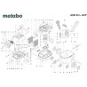 Ricambi Metabo per Aspiratore ASR 35 L ACP - 02057000 - Esploso