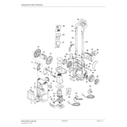 Stiga Spare Parts for Pressure Washer HPS 235 R