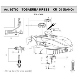 Ricambi Ama per Robot Tosaerba Kress Nano KR100