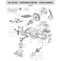Ama Spare Parts for Robot Lawn Mower Kress Nano KR100