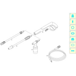 Annovi & Reverberi Parts for Pressure Washer AR 220