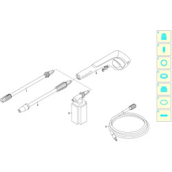 Tubo per Idropulitrice Annovi & Reverberi Blu Clean 142