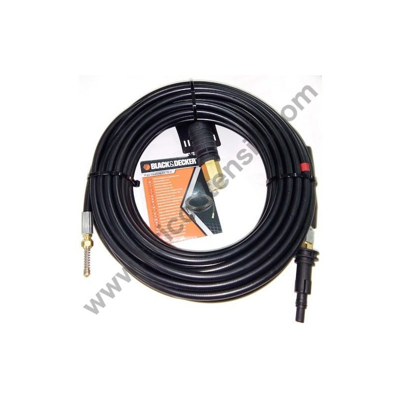 Kit Pulizia Tubazioni Black&Deker mt 10