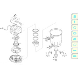 Ricambi Black&Decker per Smerigliatrici Angolari 115-125 L