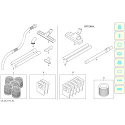 Black&Decker Spare Parts for Vacuum Cleaner BXVC 30 PDE