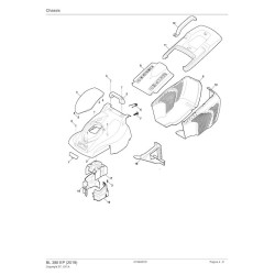 Ricambi Alpina per Rasaerba Elettrico BL 380 EP