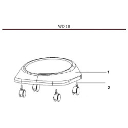 Annovi & Reverberi Parts for Vacuum Cleaner WD 18