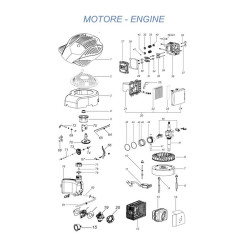 Ama Spare Parts for Self-Propelled Lawnmower AMA LTS 461H